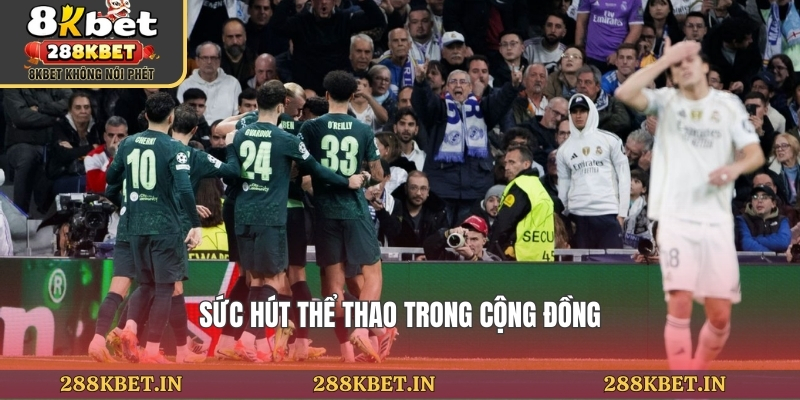 Sức hút thể thao trong cộng đồng